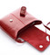 Dámská kožená crossbody kabelka červená - ItalY Misty