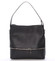 Dámská kožená kabelka přes rameno černá - ItalY Miriam