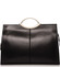 Dámská kožená večerní kabelka černá - ItalY Becca