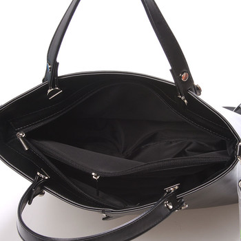 Luxusní černá dámská kabelka - Delami Catherine
