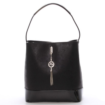 Dámská elegantní kabelka přes rameno černá - Maggio Celine