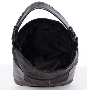 Elegantní velká dámská kabelka černá - Carine Julie