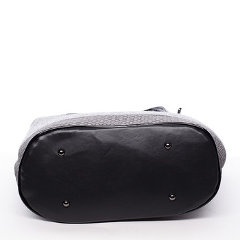 Dámská filcová kabelka šedá - Carine Danielle