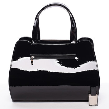 Elegantní kabelka do ruky grafitovo černá - Maggio Helene