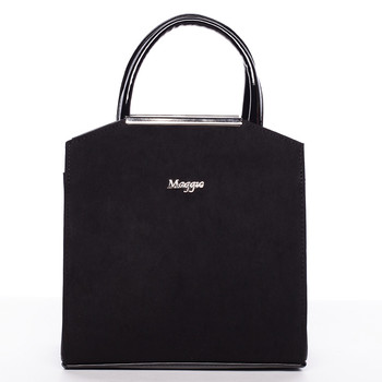 Dámská kabelka černá lakovaná - Maggio Nathalie