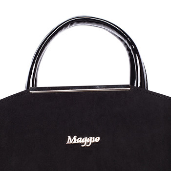 Dámská kabelka černá lakovaná - Maggio Nathalie