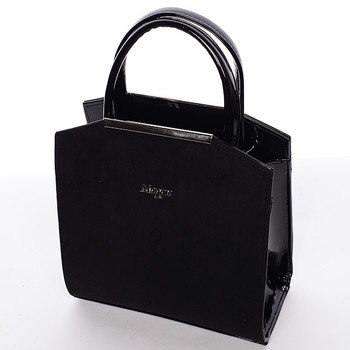 Dámská kabelka černá lakovaná - Maggio Nathalie