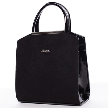 Dámská kabelka černá lakovaná - Maggio Nathalie