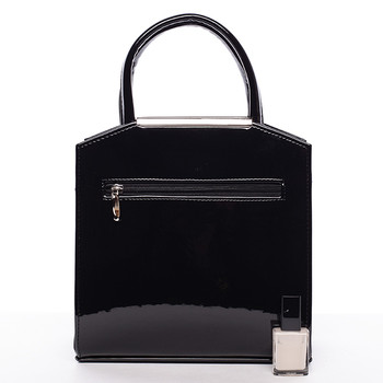 Dámská kabelka černá lakovaná - Maggio Nathalie