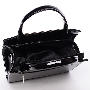 Dámská kabelka černá lakovaná - Maggio Nathalie