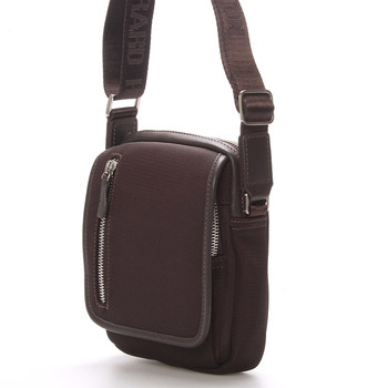 Pánská taška přes rameno na doklady hnědá - Gerard Henon Andre