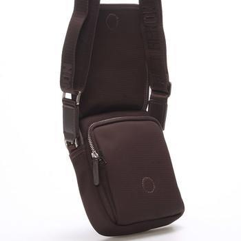 Pánská taška přes rameno na doklady hnědá - Gerard Henon Andre