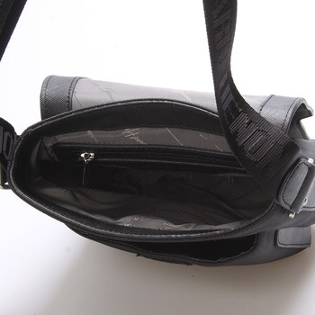 Elegantně sportovní taška přes rameno na doklady černá - Gerard Henon Rene