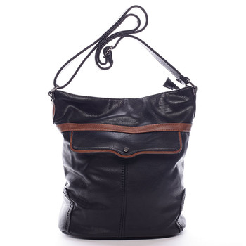 Dámská crossbody kabelka černá - Delami Prunella