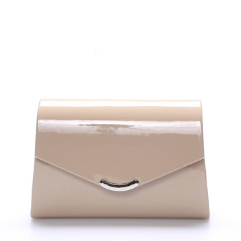 Dámské psaníčko béžové lakované - Delami Viollette