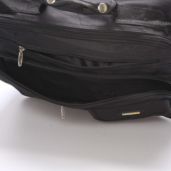 Pánská látková taška přes rameno černá - Sanchez Garen