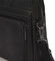 Pánská kožená taška přes rameno černá - Gerard Henon Mikel