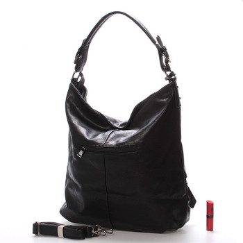Větší crossbody kabelka černá - Delami Darcelle
