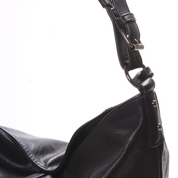 Větší crossbody kabelka černá - Delami Darcelle