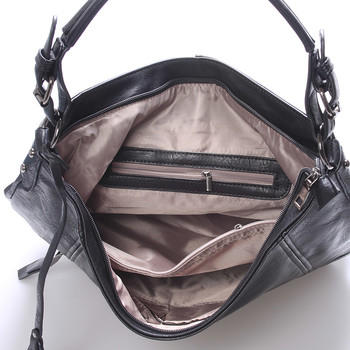 Větší crossbody kabelka černá - Delami Darcelle