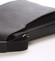 Pánská kožená taška přes rameno černá - Gerard Henon Curtiss
