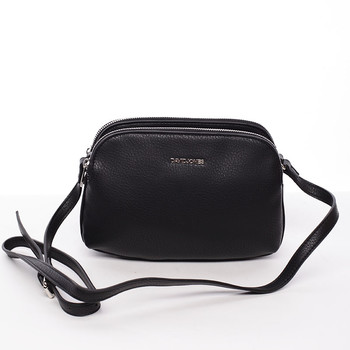 Dámská crossbody kabelka černá - David Jones Arletta