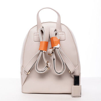 Dámský módní batůžek béžový - David Jones Lucette