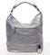 Dámská velká kabelka přes rameno šedá - David Jones Faunia