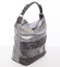 Dámská velká kabelka přes rameno šedá - David Jones Faunia