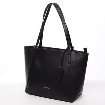 Dámská střední kabelka přes rameno černá - David Jones Bernice