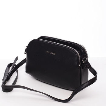 Dámská crossbody kabelka černá - David Jones Arletta