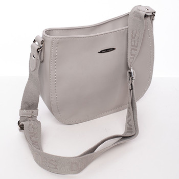 Dámská crossbody kabelka šedá - David Jones Caress