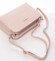 Dámská crossbody kabelka růžová - David Jones Amity