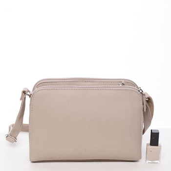Dámská crossbody kabelka camel - David Jones Amity