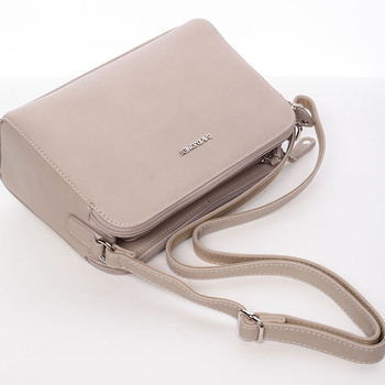 Dámská crossbody kabelka camel - David Jones Amity