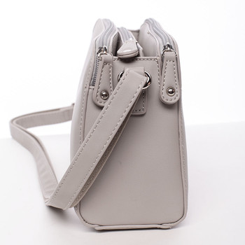 Dámská crossbody kabelka šedá - David Jones Amity