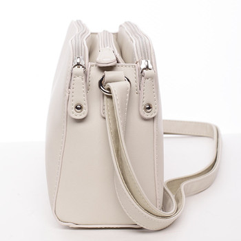 Dámská crossbody kabelka béžová - David Jones Amity