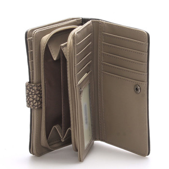 Dámská módní khaki peněženka - Dudlin M165