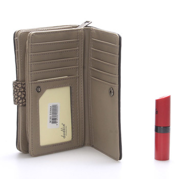 Dámská módní khaki peněženka - Dudlin M165