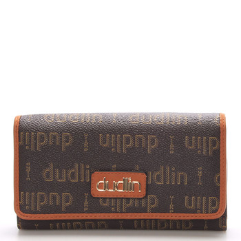 Elegantní dámská khaki peněženka - Dudlin M153