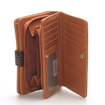 Módní dámská khaki peněženka - Dudlin M152