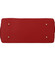 Módní originální dámská kožená kabelka do ruky červená - ItalY Hila