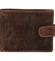 Pánská kožená peněženka hnědá - WILD Flam