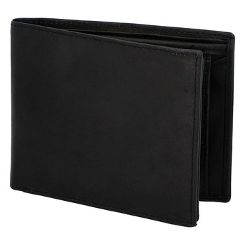 Pánská kožená peněženka černá - Diviley Marek