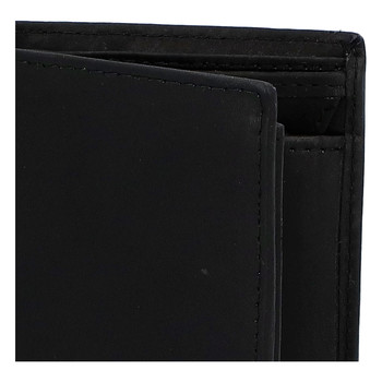 Pánská kožená peněženka černá - Diviley Mark