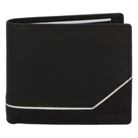 Pánská kožená peněženka černá - Delami Tirasen