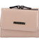 Malá kožená peněženka pudrově růžová - Lorenti 5287N