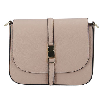 Dámská kožená crossbody kabelka camel - ItalY Neul