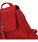 Dámský městský batoh červený - Silvia Rosa Koody