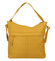 Dámská kabelka přes rameno žlutá - DIANA & CO Franzina